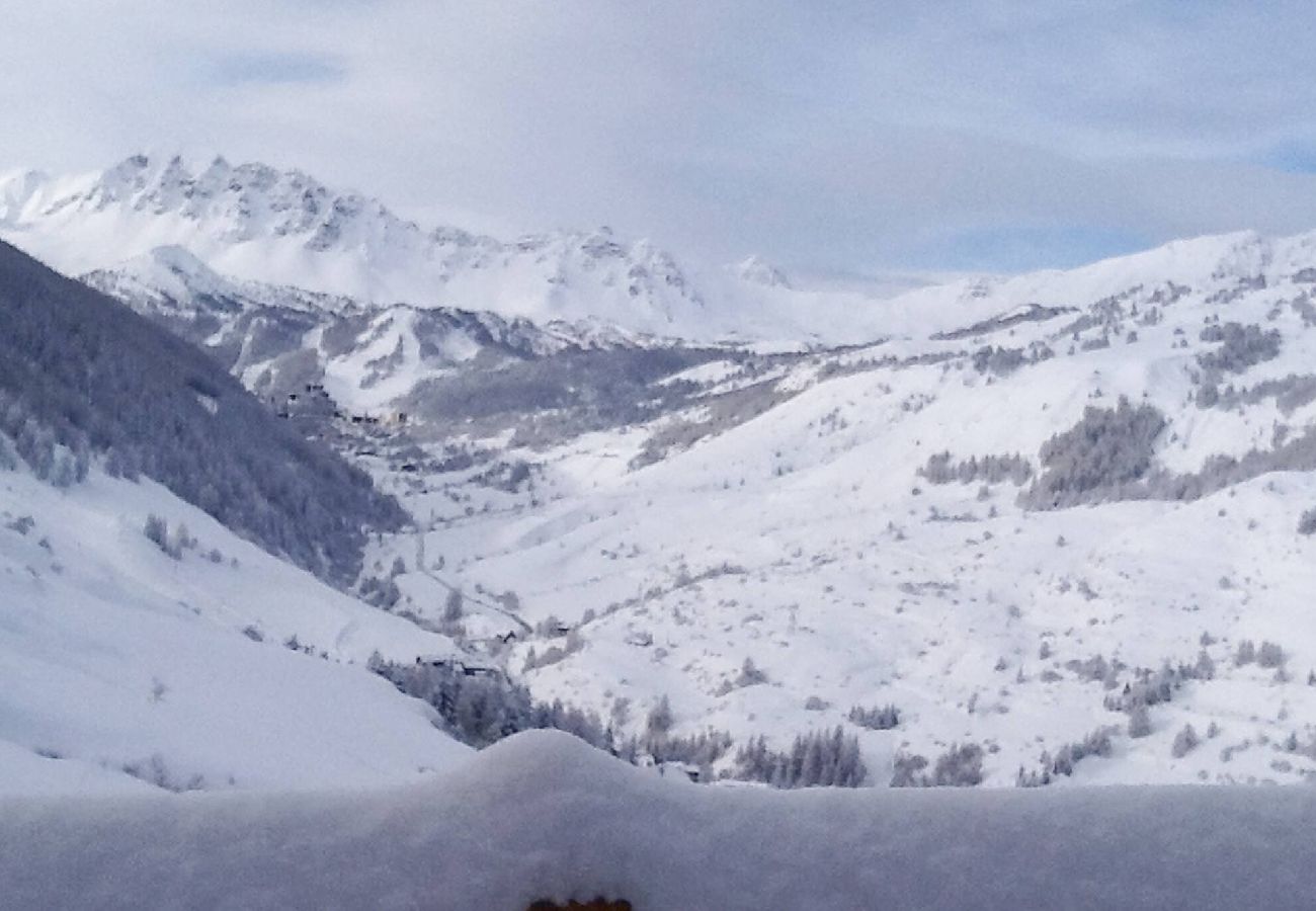 Terraced House in Vars - Duplex with Terrace • Chalet Annex • Sleeps 6