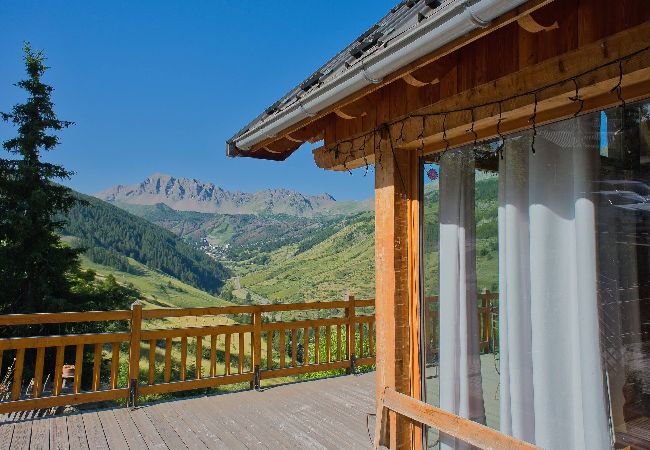 Chalet in Vars -     Chalet with Panoramic Views • Sleeps 8