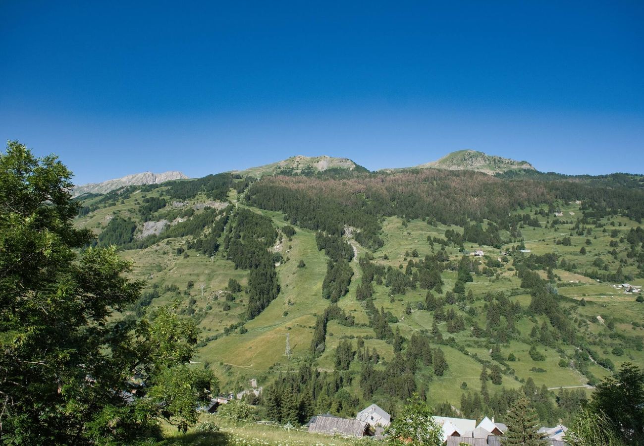 Chalet in Vars -     Chalet with Panoramic Views • Sleeps 8
