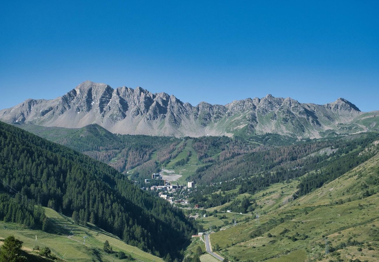 Chalet in Vars -     Chalet with Panoramic Views • Sleeps 8