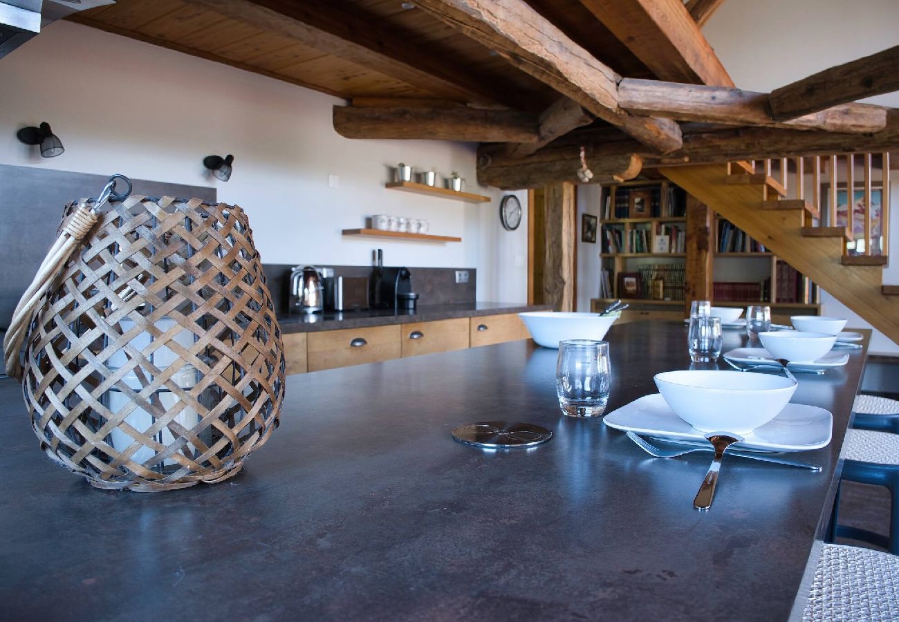 Chalet in Vars -     Chalet with Panoramic Views • Sleeps 8