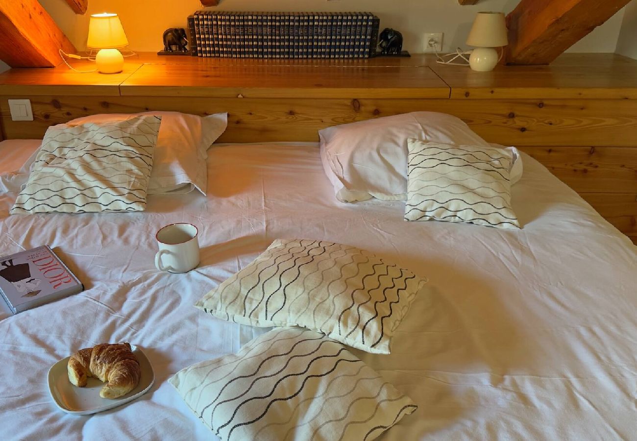 Chalet in Vars -     Chalet with Panoramic Views • Sleeps 8