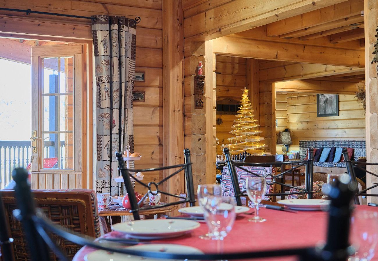Chalet in Vars - Finnish Chalet • Sauna • Écrins Views