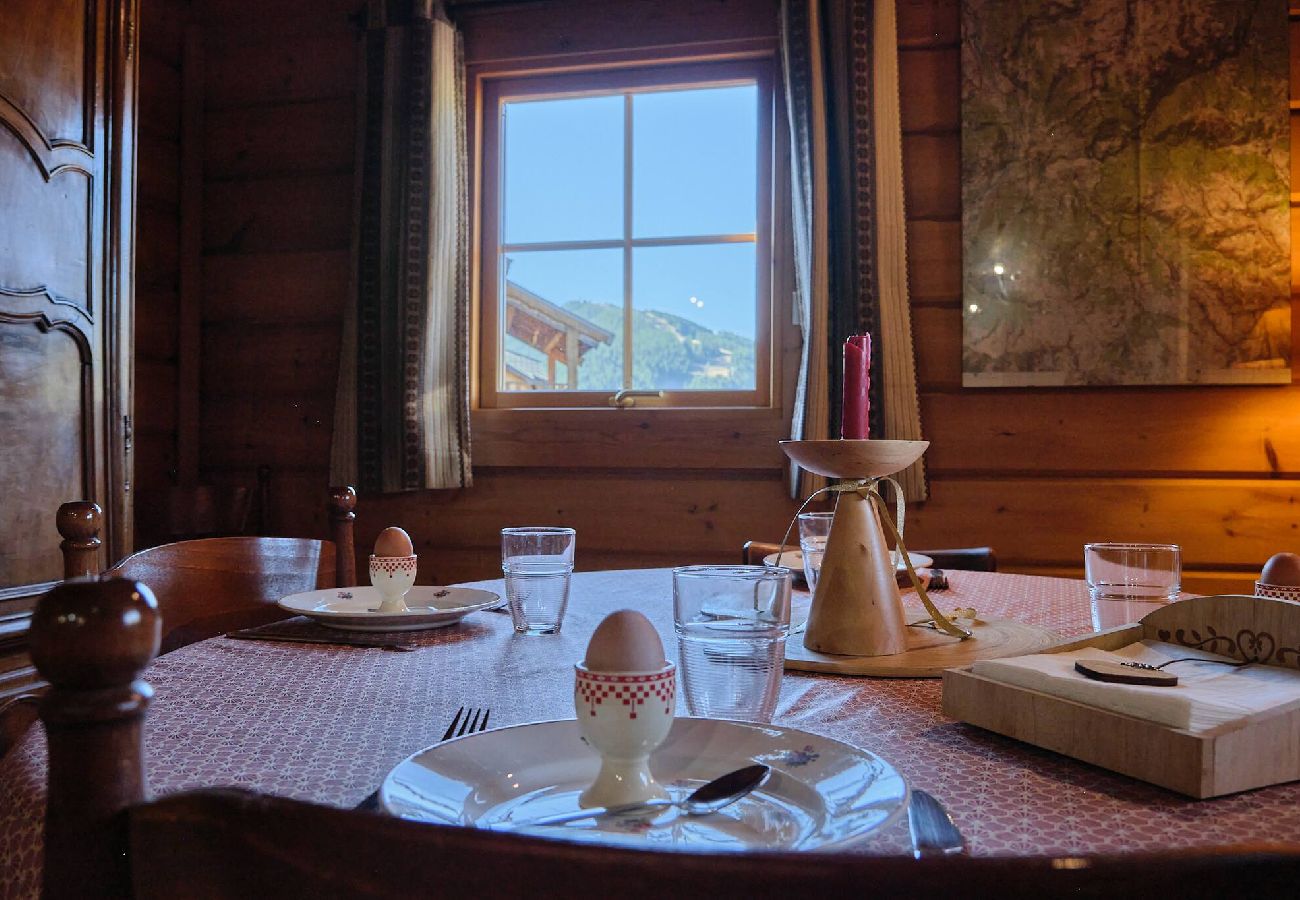 Chalet in Vars - Finnish Chalet • Sauna • Écrins Views