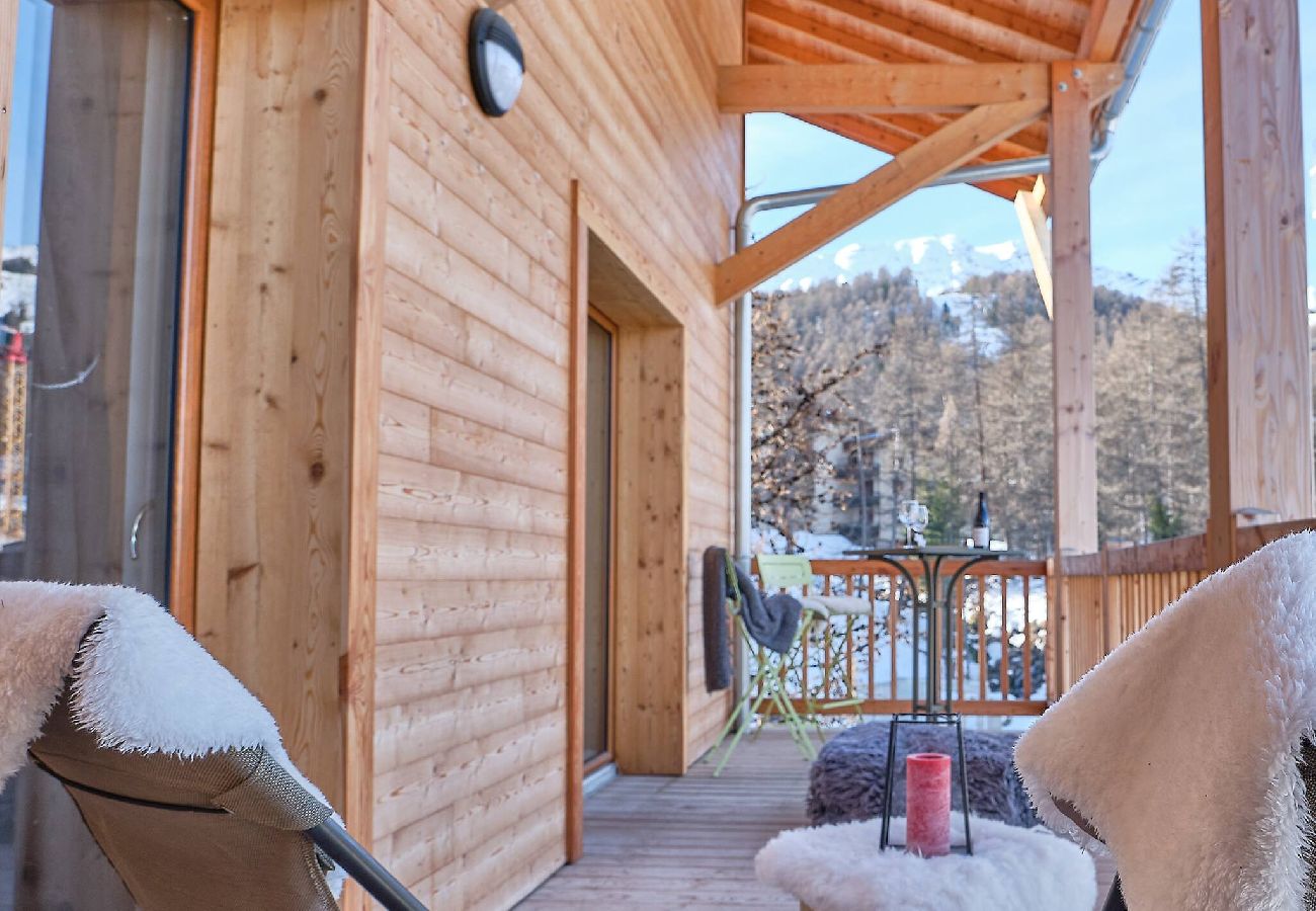 Apartment in Vars - Duplex Penthouse • Terraces • Private Garage • Master Suite