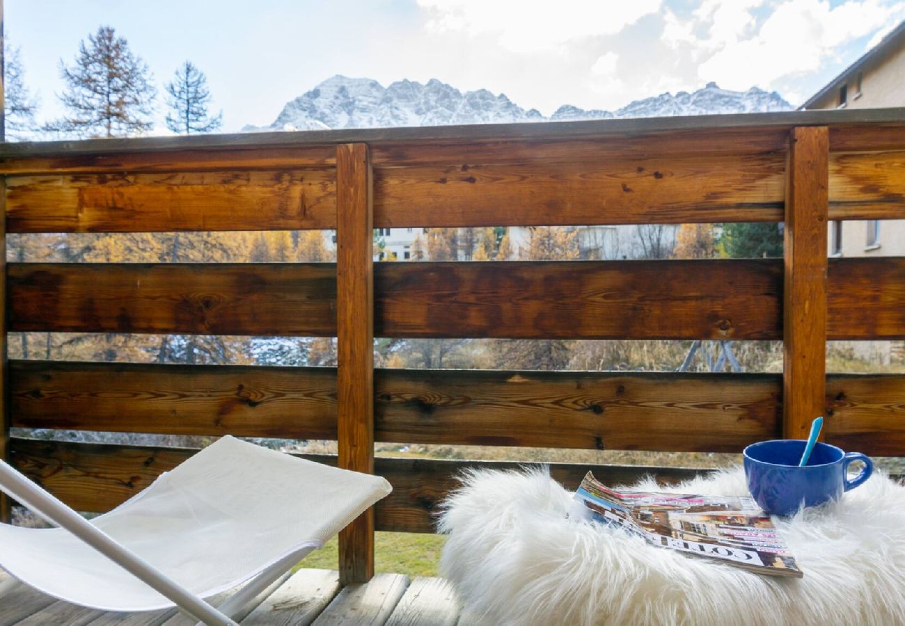Residence in Vars - App 5 couchages Le Karibu 