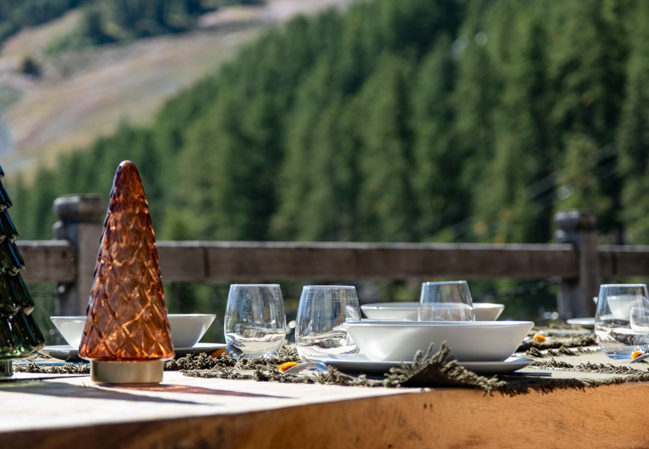 Chalet in Vars - Exceptional chalet • swimming pool • ski-in/ski-out