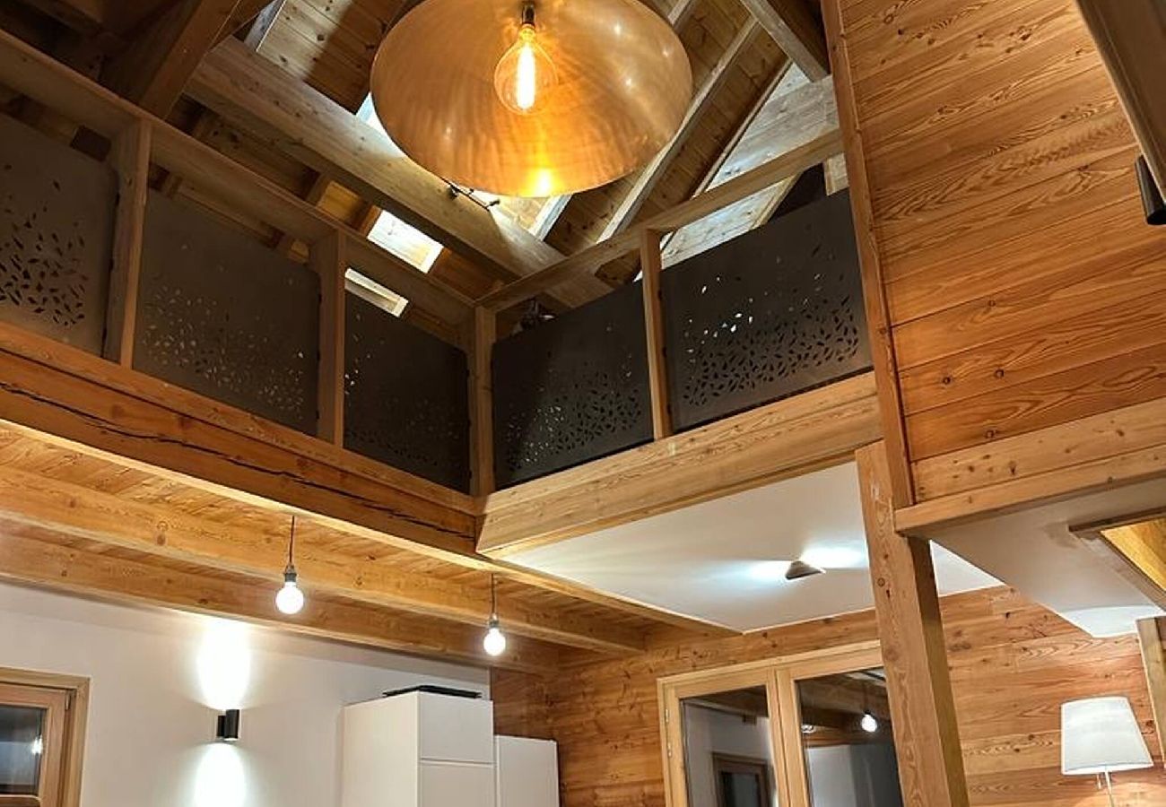 Chalet à Vars - Chalet rénové • Vue panoramique • Jardin • 10 pers.