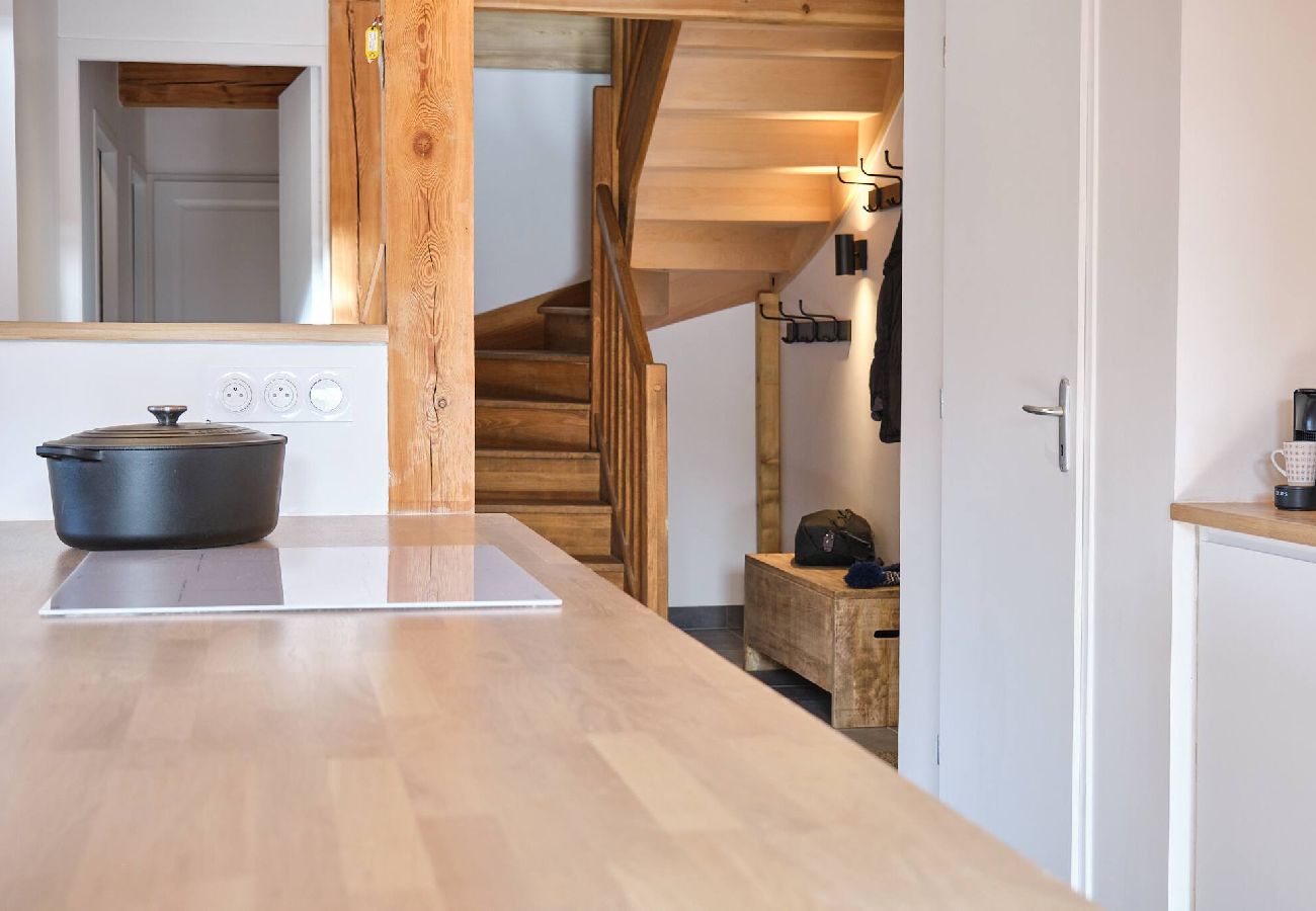 Chalet à Vars - Chalet rénové • Vue panoramique • Jardin • 10 pers.