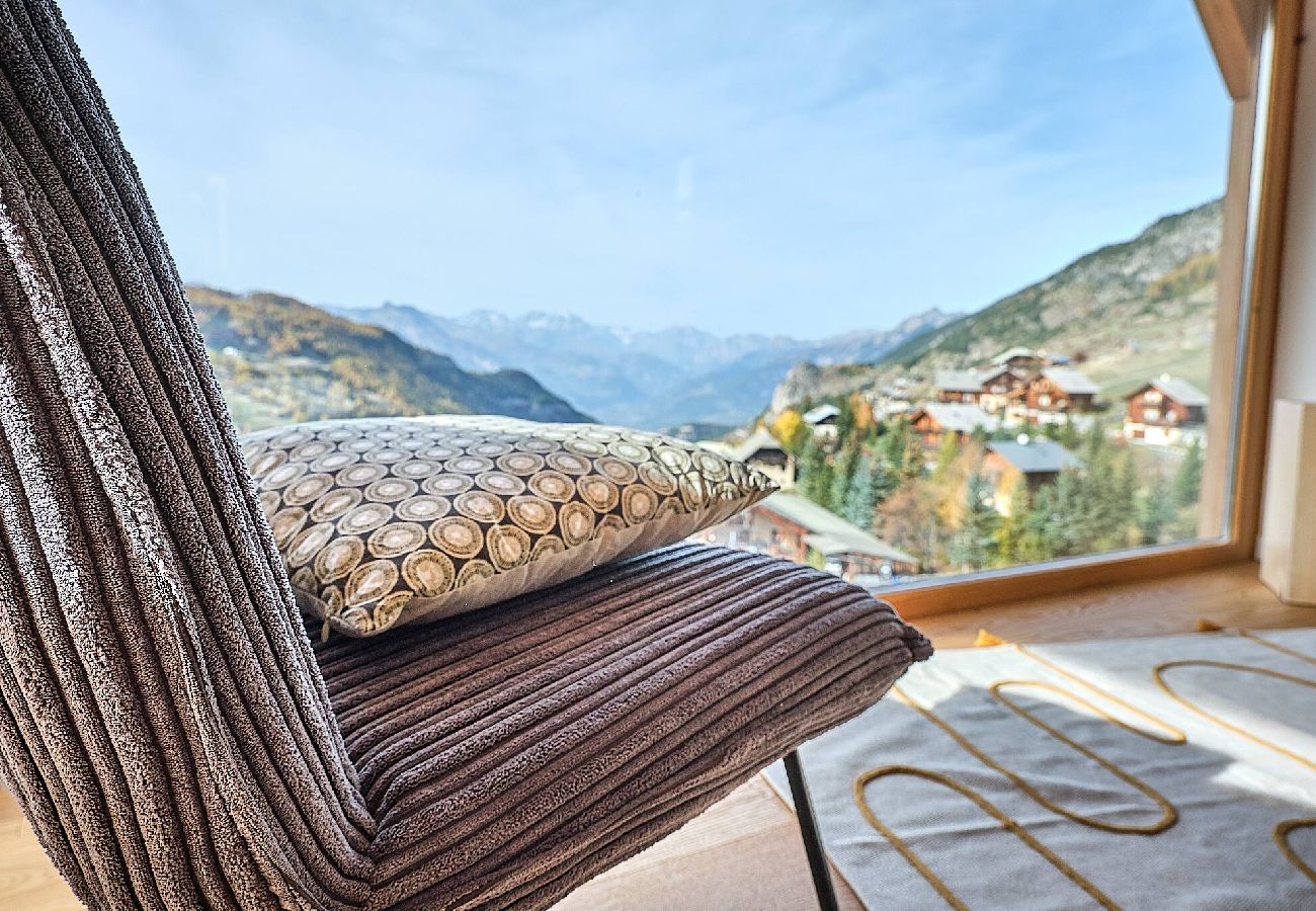 Chalet à Vars - Chalet rénové • Vue panoramique • Jardin • 10 pers.