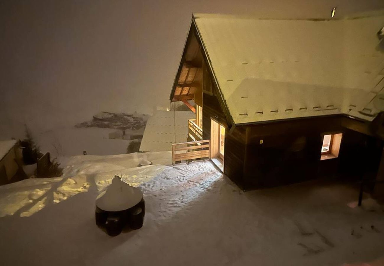 Chalet à Vars - Chalet rénové • Vue panoramique • Jardin • 10 pers.