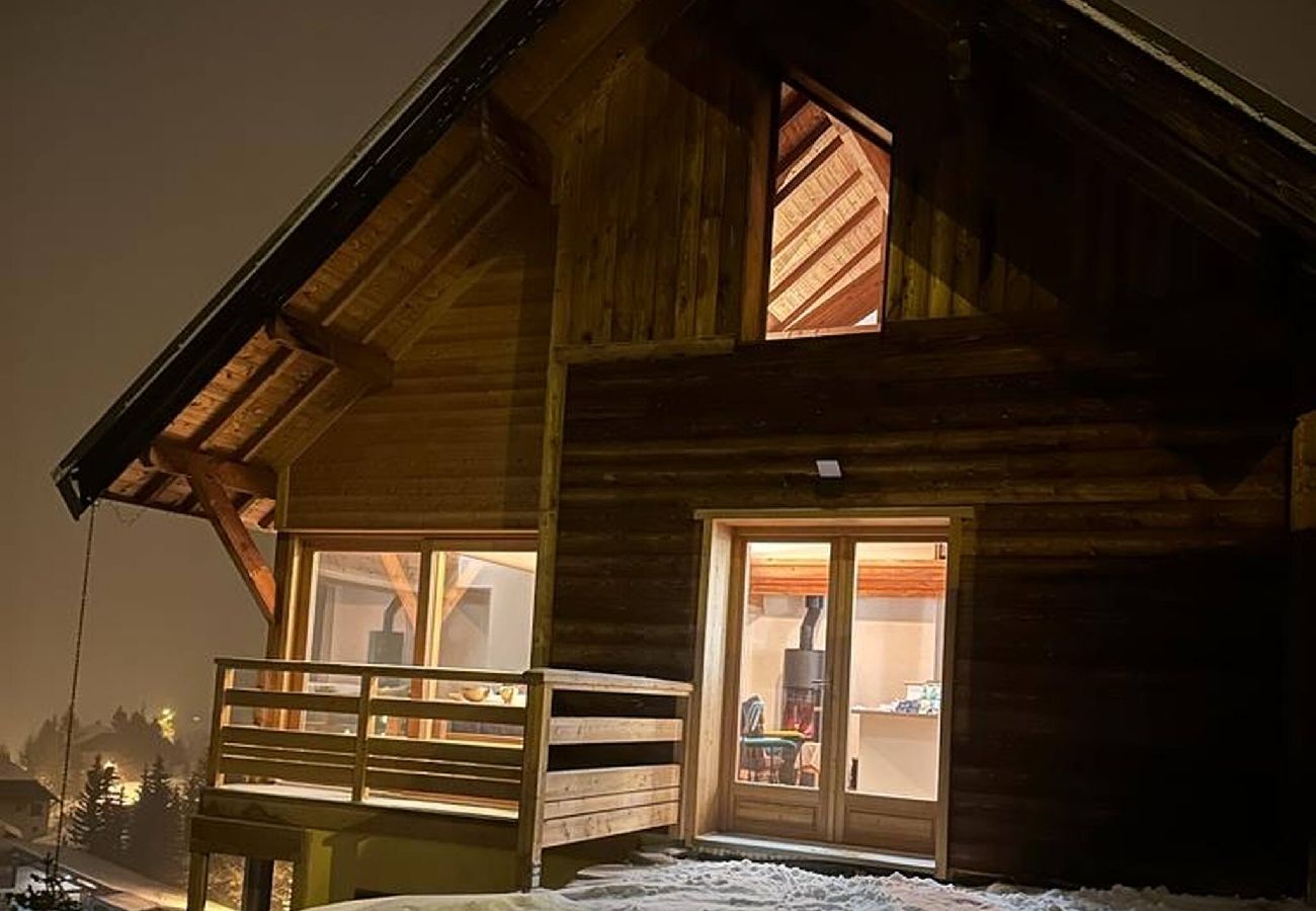 Chalet à Vars - Chalet rénové • Vue panoramique • Jardin • 10 pers.