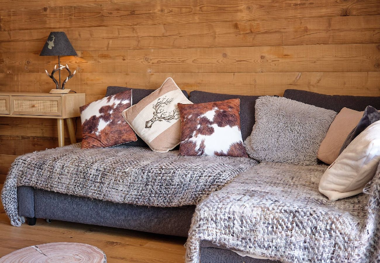 Appartement à Vars - Appartement cosy • Centre Vars • À 4 min des pistes • 2 adultes + 2 enfants
