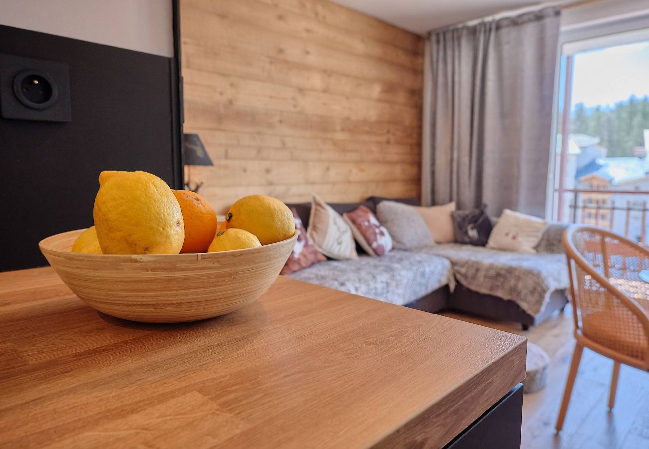 Appartement à Vars - Appartement cosy • Centre Vars • À 4 min des pistes • 2 adultes + 2 enfants