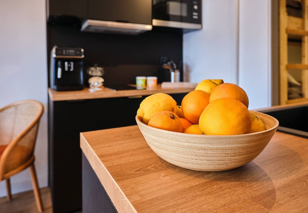 Appartement à Vars - Appartement cosy • Centre Vars • À 4 min des pistes • 2 adultes + 2 enfants