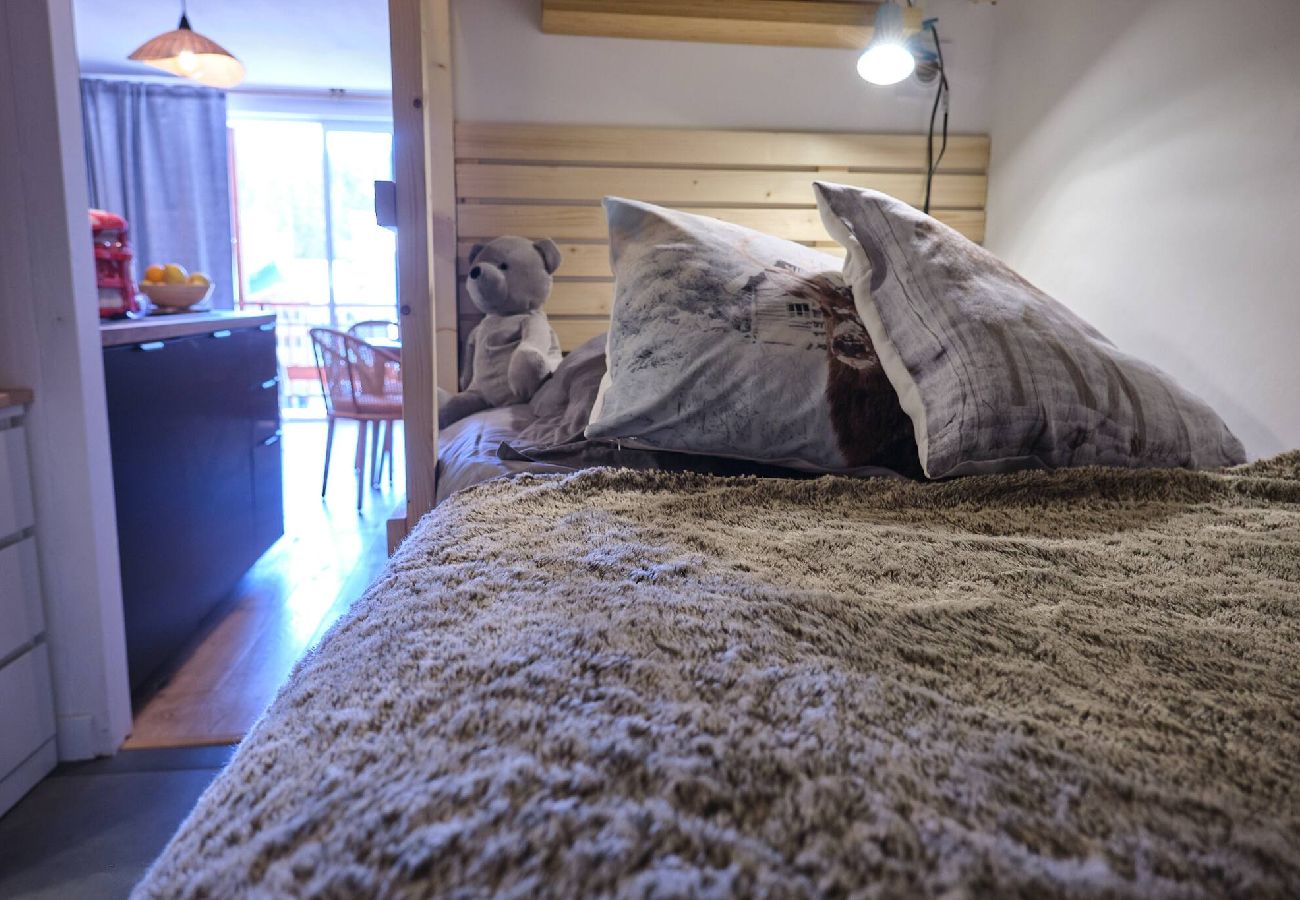 Appartement à Vars - Appartement cosy • Centre Vars • À 4 min des pistes • 2 adultes + 2 enfants