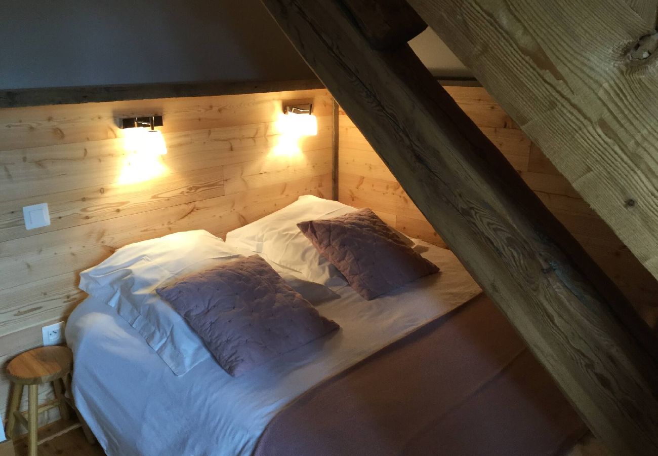 Maison mitoyenne à Vars - Duplex avec terrasse • Dépendance de chalet • 6 pers.