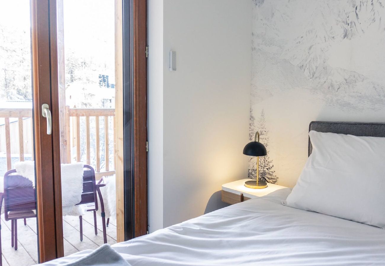 Résidence à Vars - Appartement familial • 2 terrasses • Parking • Jusqu'à 7 pers.