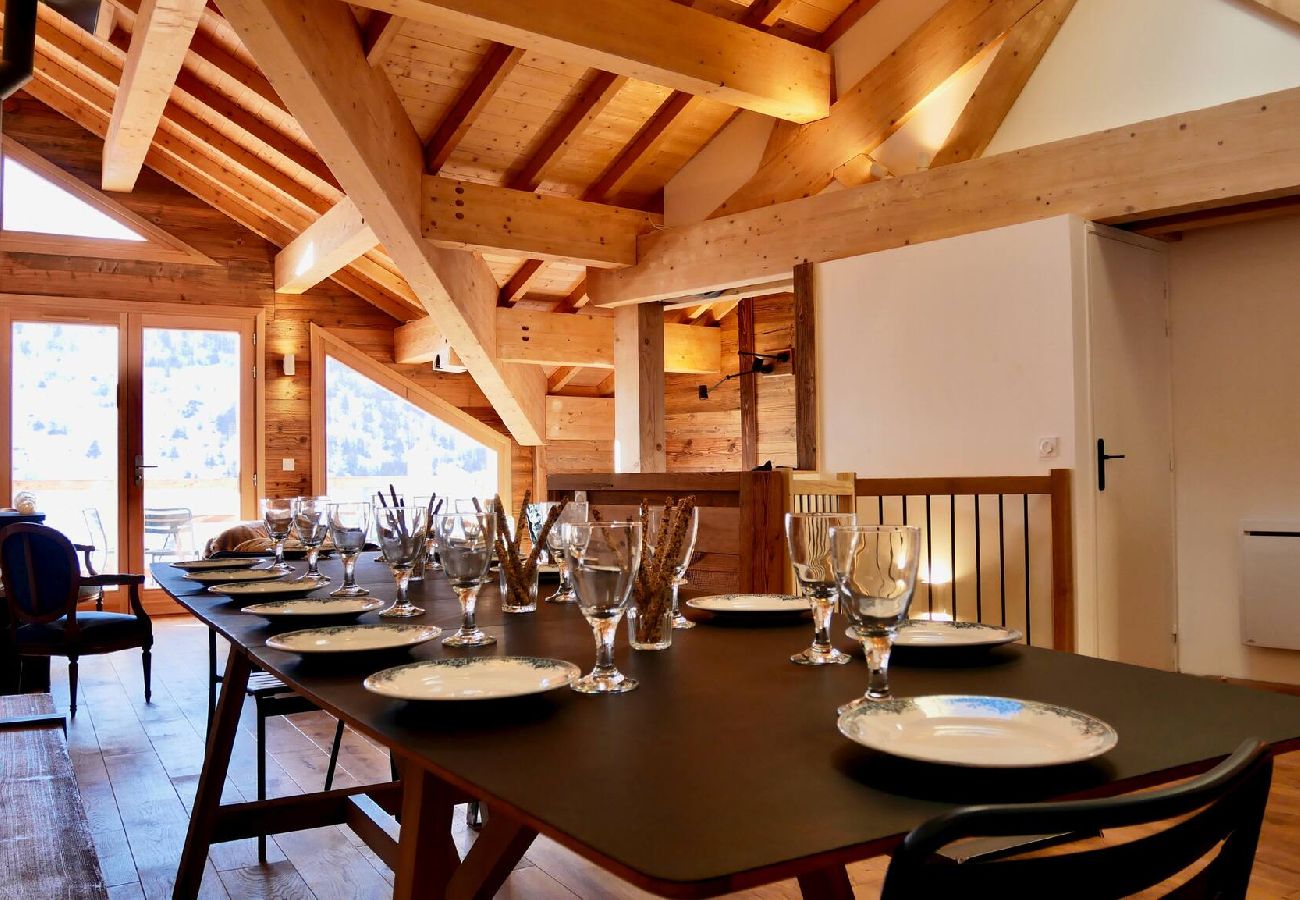 Chalet à Vars - Vars chalet à 1 890 m | 14 pers | navette ski