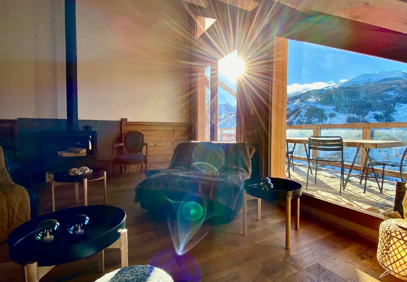 Chalet à Vars - Vars chalet à 1 890 m | 14 pers | navette ski
