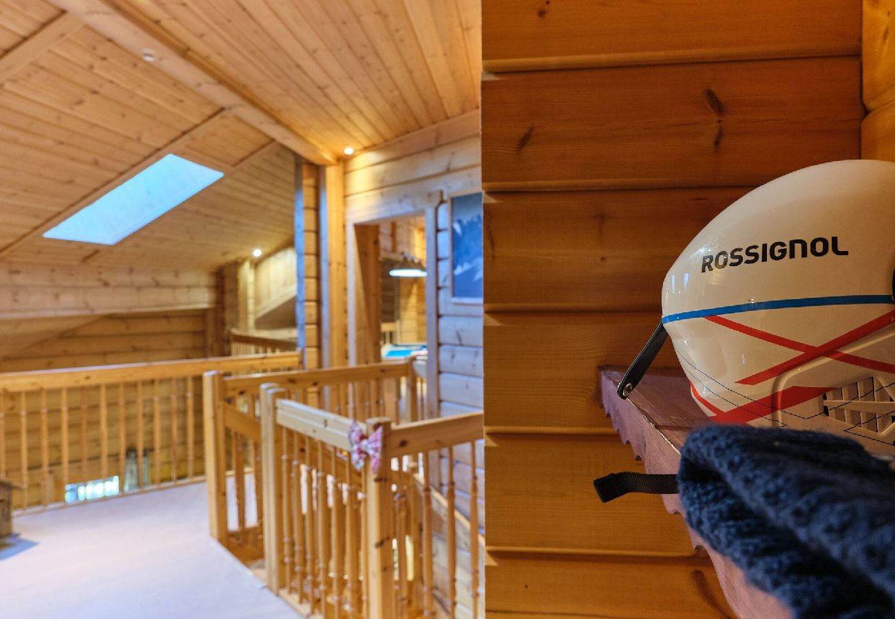 Chalet à Vars - Chalet finlandais • Sauna • Vue Écrins 