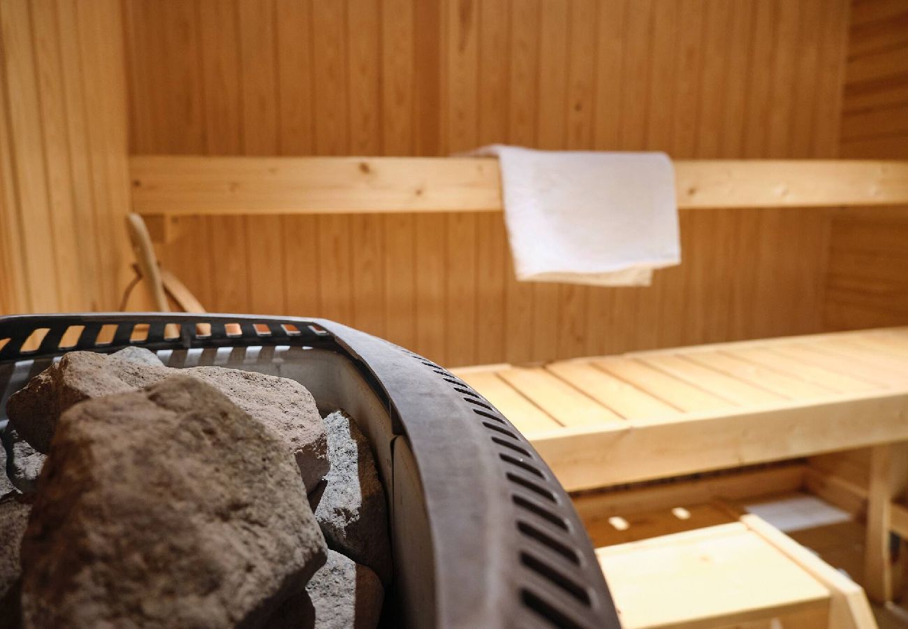 Chalet à Vars - Chalet finlandais • Sauna • Vue Écrins 