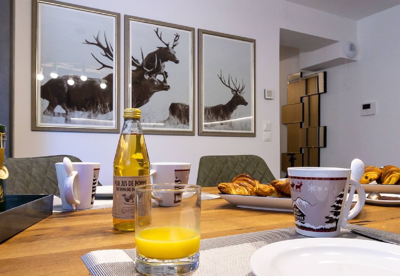 Appartement à Vars - L'Orignal app neuf 55m2 terrasse 75m2 proche piste 