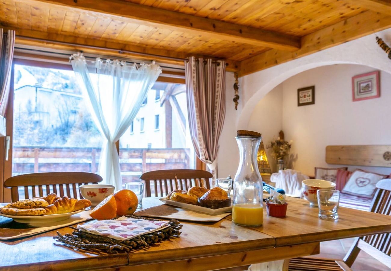 Résidence à Vars - App 5 couchages Le Karibu 