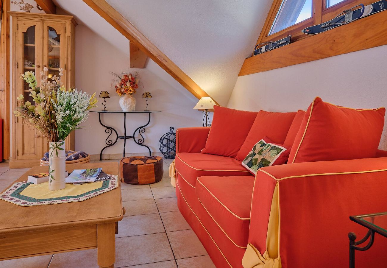 Appartement à Vars - Grand appartement • 3 chambres • Proche des pistes • 6 pers.