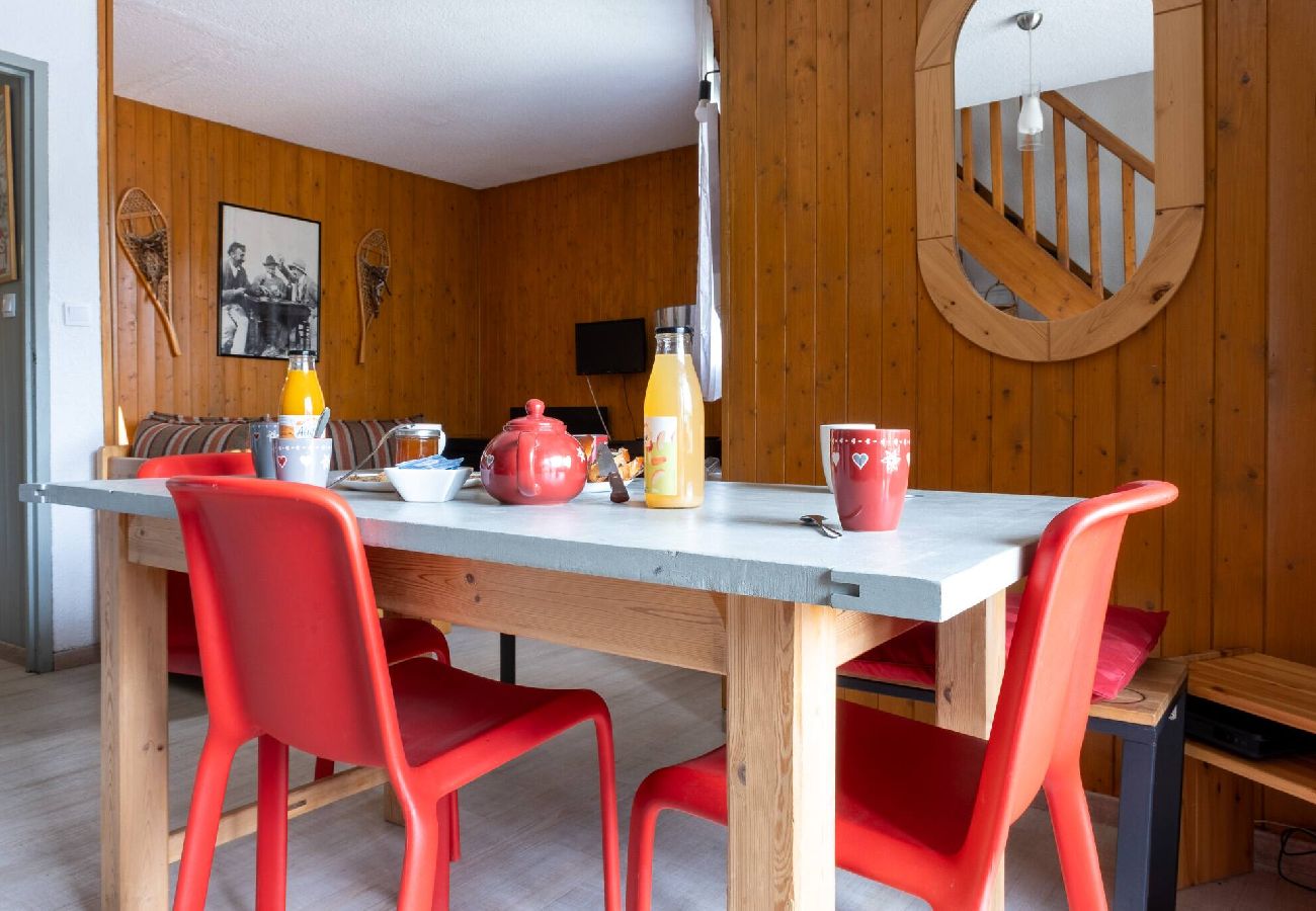 Résidence à Vars - Duplex skis aux pieds • Centre Vars • 3 chambres