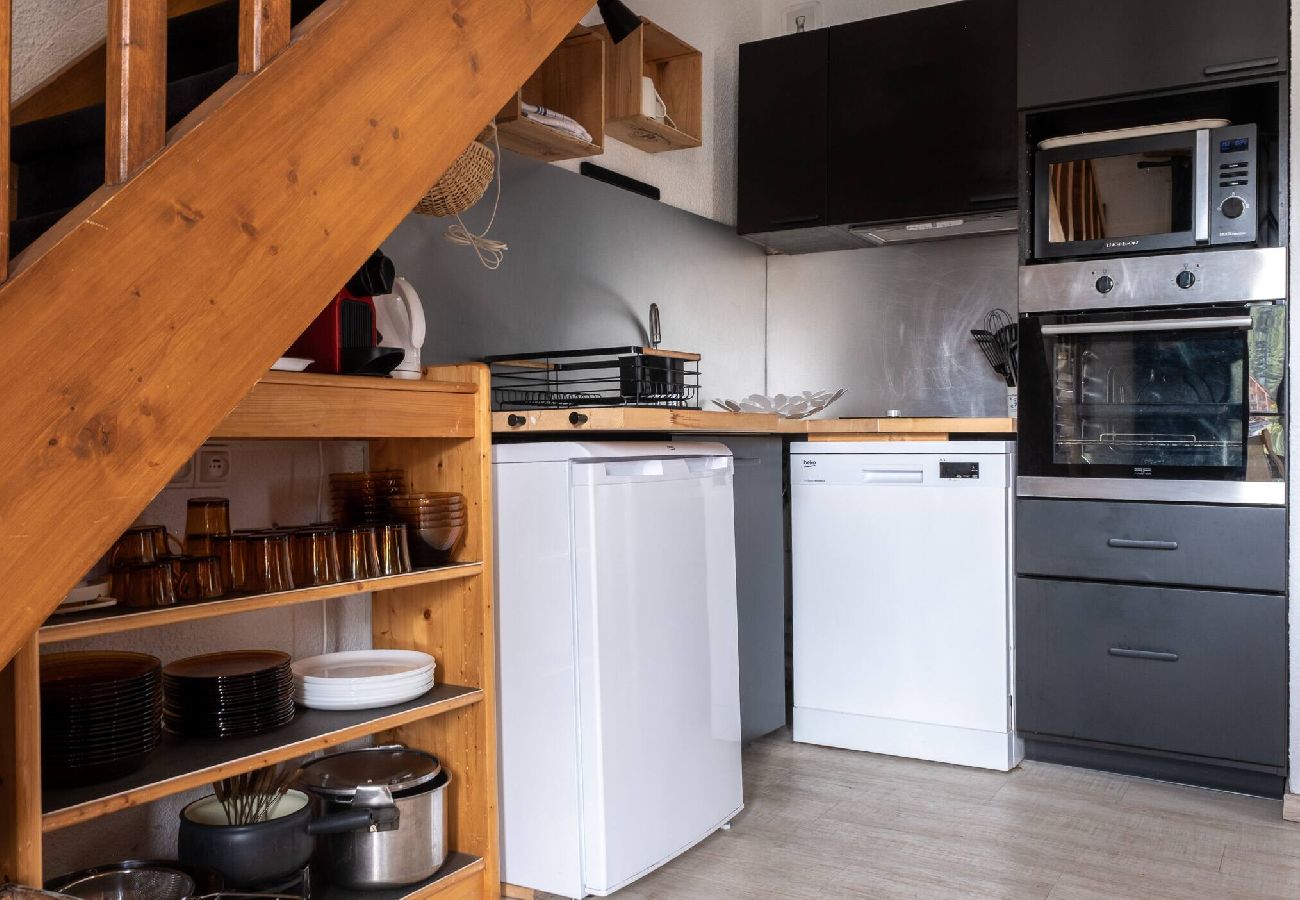 Résidence à Vars - Duplex skis aux pieds • Centre Vars • 3 chambres