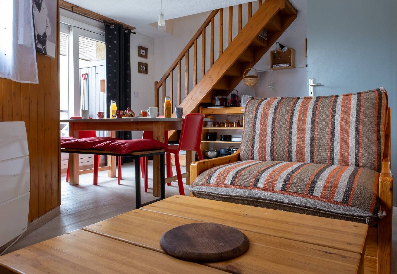 Résidence à Vars - Duplex skis aux pieds • Centre Vars • 3 chambres