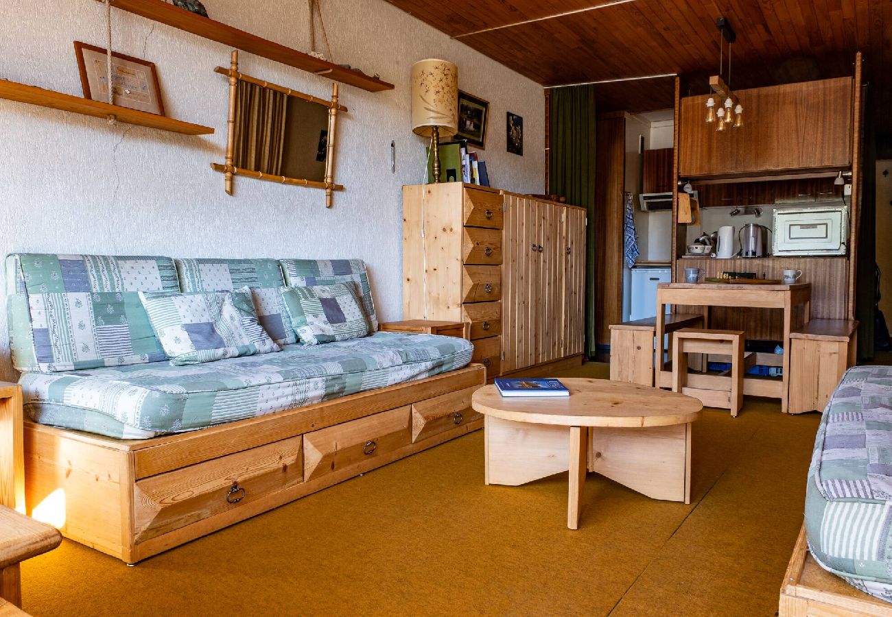 Appartement à Vars - Appartement skis aux pieds • Vue pistes • 2 chambres