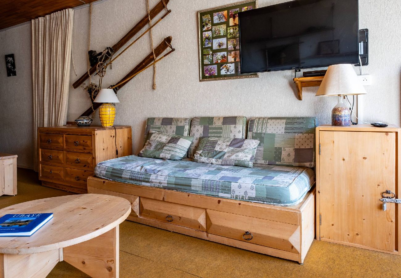 Appartement à Vars - Appartement skis aux pieds • Vue pistes • 2 chambres