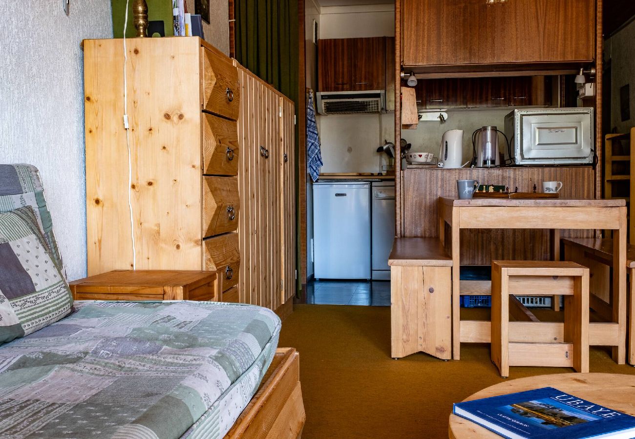 Appartement à Vars - Appartement skis aux pieds • Vue pistes • 2 chambres