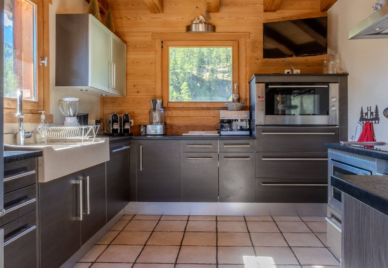 Chalet à Vars - Chalet d'exception • piscine • sur les pistes 