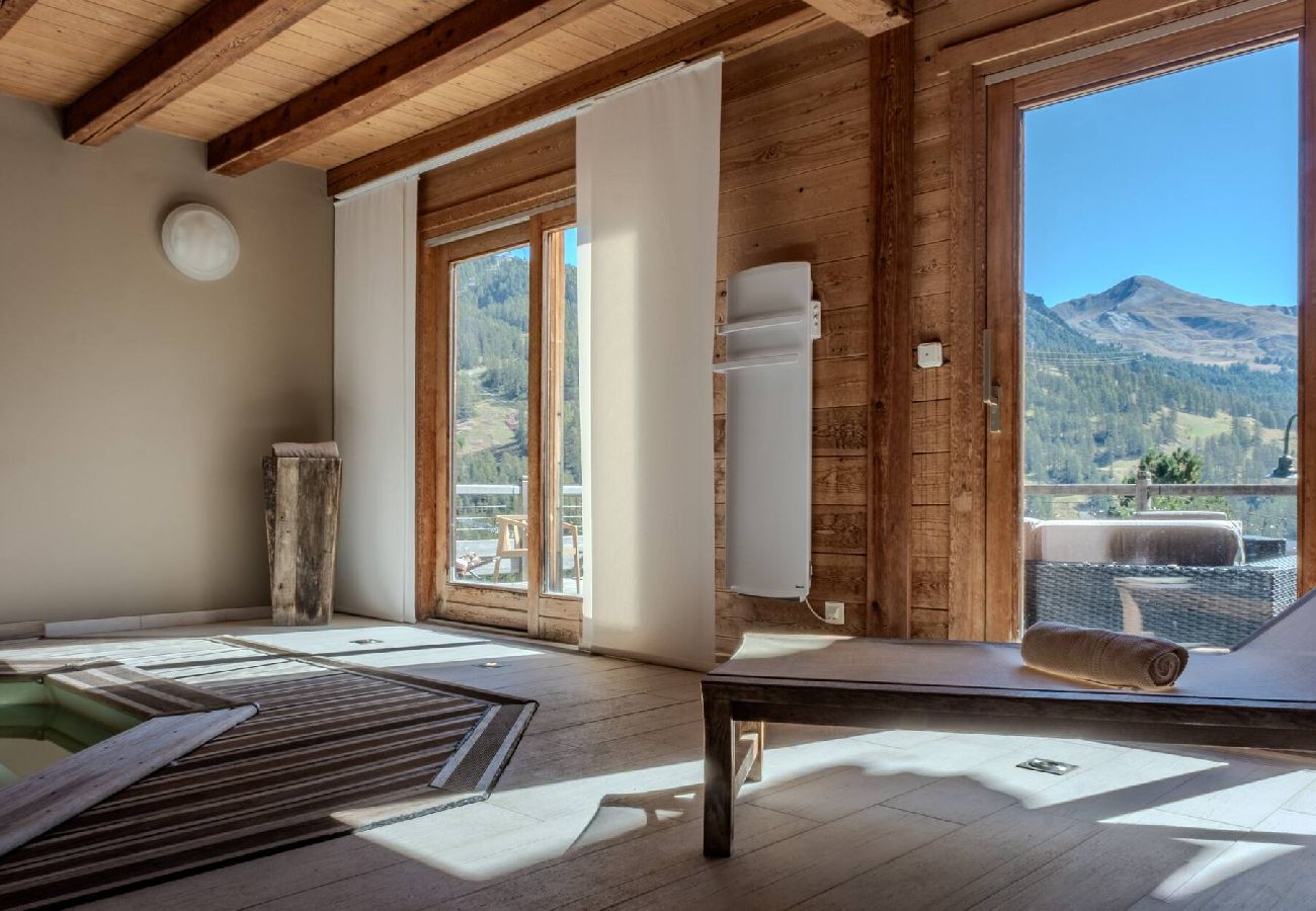 Chalet à Vars - Chalet d'exception • piscine • sur les pistes 