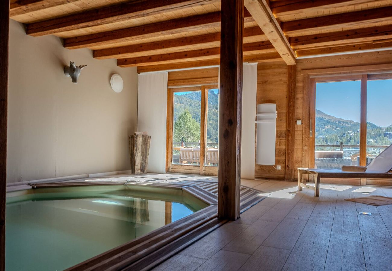 Chalet à Vars - Chalet d'exception • piscine • sur les pistes 