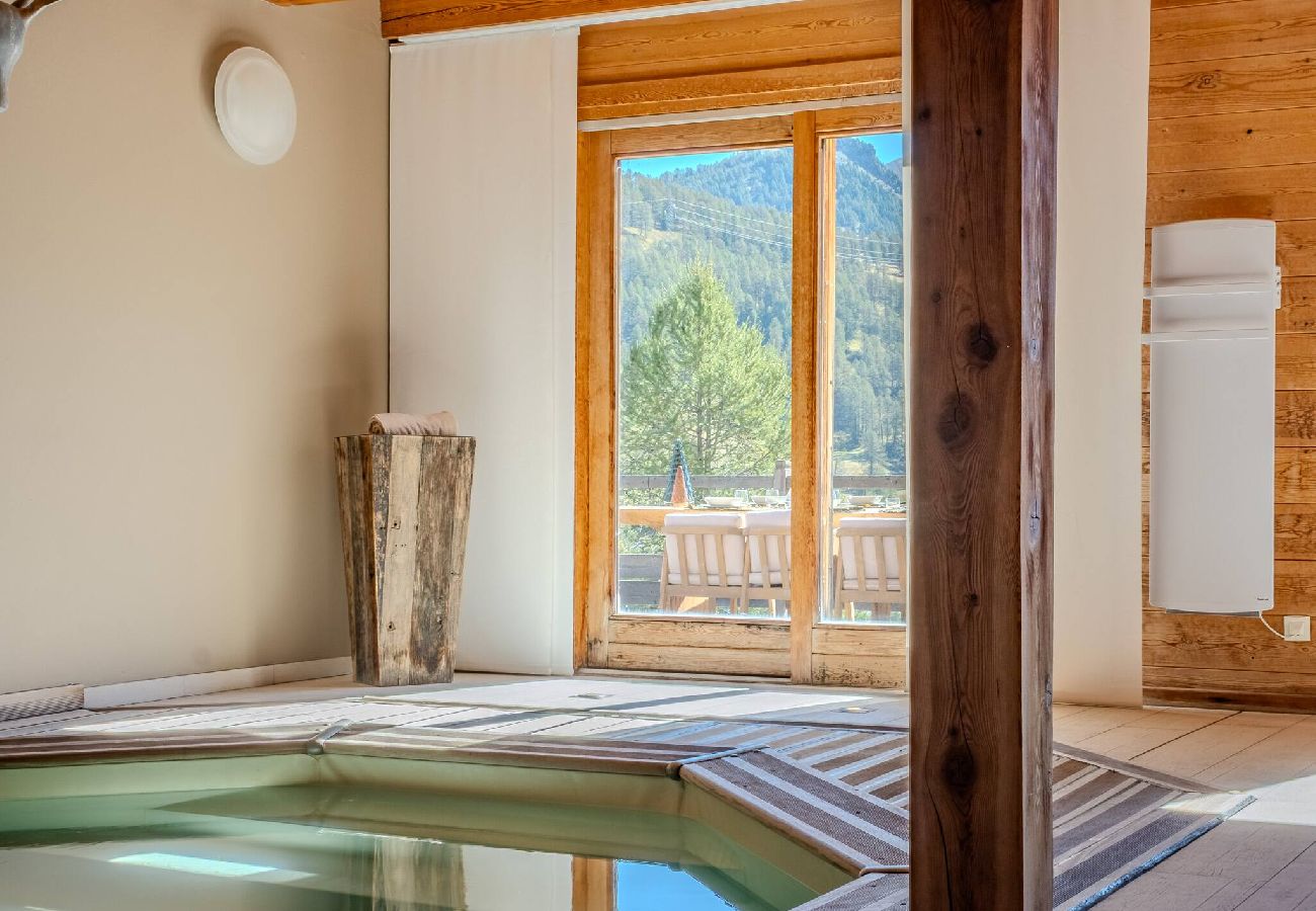 Chalet à Vars - Chalet d'exception • piscine • sur les pistes 