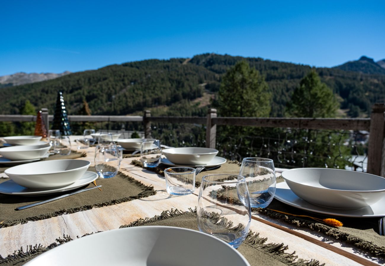 Chalet à Vars - Chalet d'exception • piscine • sur les pistes 